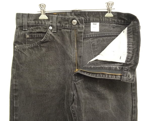 画像: 90'S LEVIS 505 デニム ブラック W33L30 USA製 (VINTAGE)