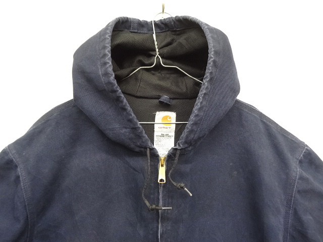 画像: 00'S CARHARTT "ACTIVE JACKET" 裏地サーマル ダックジャケット ネイビー (VINTAGE)