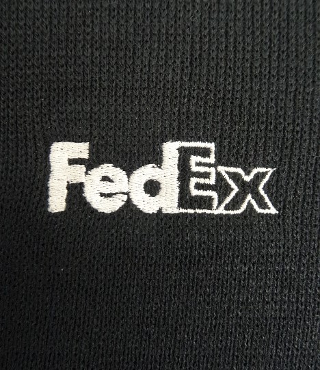 画像3: 90'S FEDEX x STAN HERMAN ドライバーズニット ブラック/パープル (DEADSTOCK)