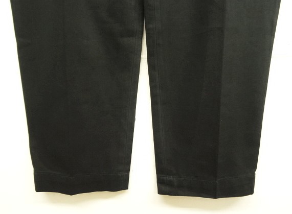 画像: 90'S RALPH LAUREN "ETAHN PANT" ツープリーツ チノパンツ W35L30 ブラック (VINTAGE)