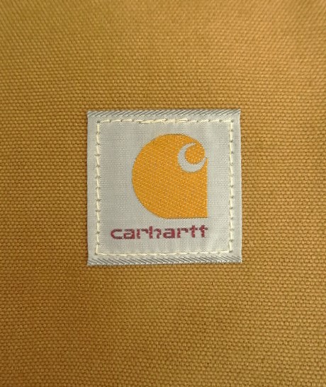 画像: 00'S CARHARTT 裏地キルティング ダックベスト ブラウン USA製 (VINTAGE)