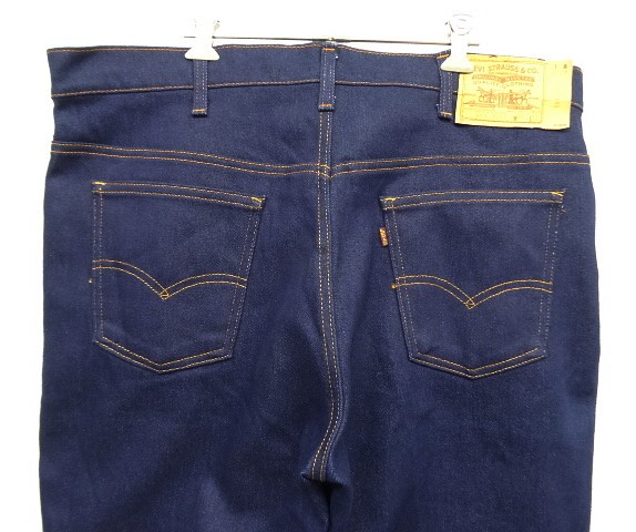 画像: 80'S LEVIS 509 デニム インディゴ 42TALONジップ W40L30 USA製 (DEADSTOCK)