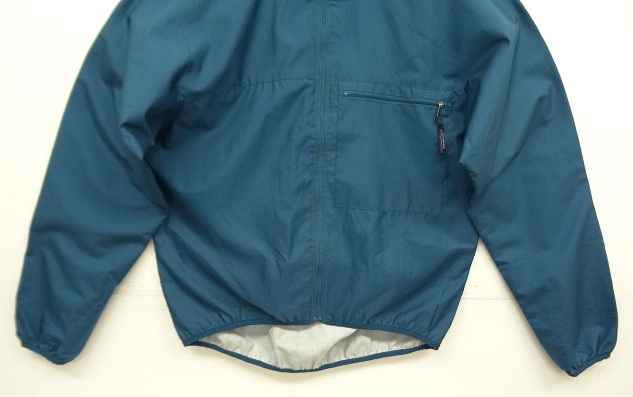 画像: 90'S PATAGONIA "VELOCITY SHELL" リップストップナイロンジャケット ダークブルー (VINTAGE)