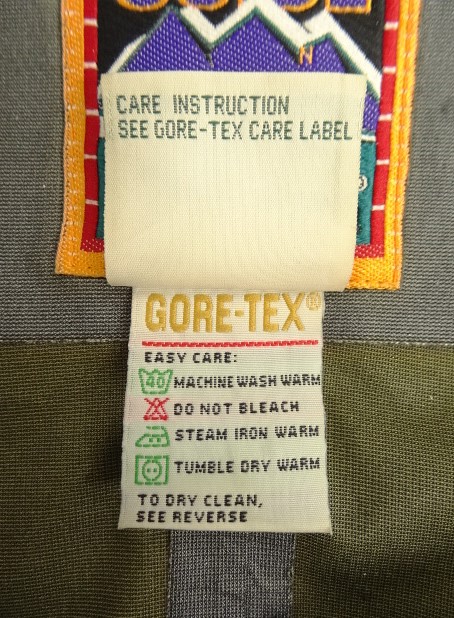 画像3: 90'S LL Bean "GORE-TEX" マウンテンガイドジャケット ダークグリーン/ブラック (VINTAGE)