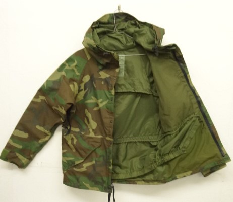 画像3: 90'S アメリカ軍 US ARMY ECWCS "GEN1初期モデル" GORE-TEX パーカー ウッドランドカモ S-XSHORT (VINTAGE)