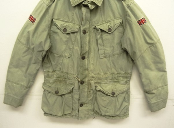 画像: RALPH LAUREN "P60 COMBAT SMOCK" ミリタリージャケット カーキ (VINTAGE)