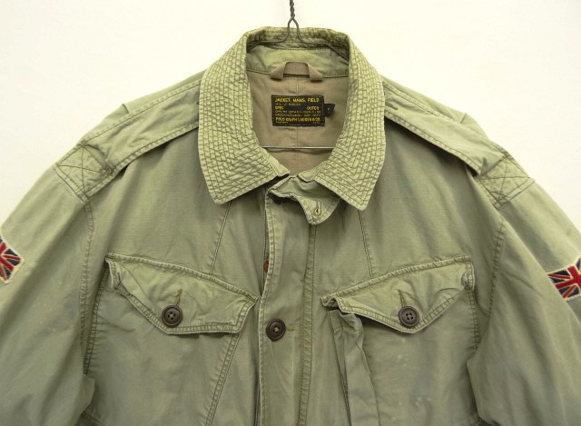 画像: RALPH LAUREN "P60 COMBAT SMOCK" ミリタリージャケット カーキ (VINTAGE)