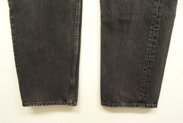 画像: 90'S LEVIS 501 デニム ブラック USA製 W38L30 (VINTAGE)