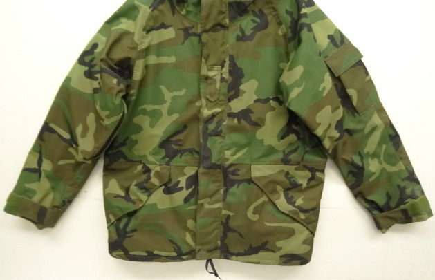 画像: 90'S アメリカ軍 US ARMY ECWCS "GEN1後期モデル" GORE-TEX パーカー ウッドランドカモ L-R (VINTAGE)