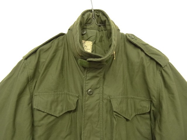 画像: 70'S アメリカ軍 US ARMY M-65 "3rdモデル" ブラスジップ フィールドジャケット S-SHORT (VINTAGE)