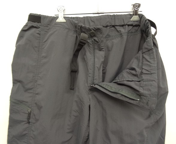 画像: PATAGONIA GI II ベルト付き ナイロン クライミングパンツ チャコール (USED)