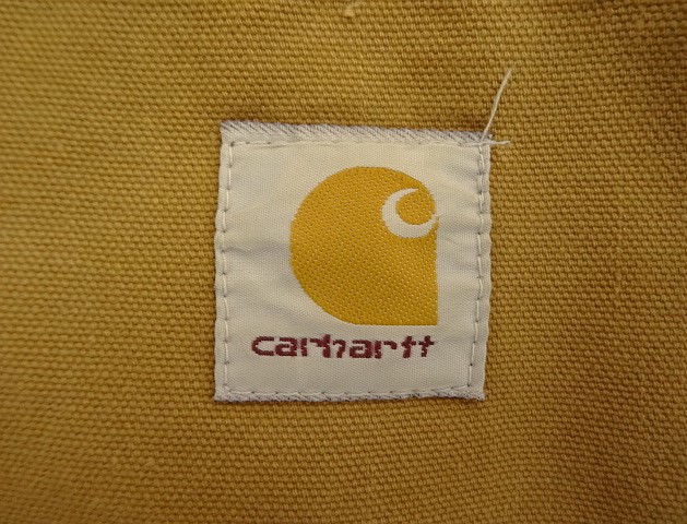 画像: 80'S CARHARTT "MICHIGAN CHORE COAT" 裏地ブランケット ダックジャケット ブラウン USA製 (VINTAGE)