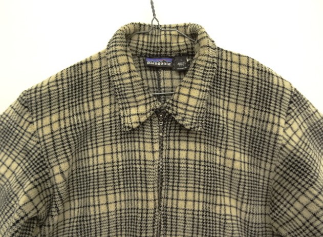 画像: 90'S PATAGONIA "ULTRA PLUSH OVERSHIRT" フリースジャケット チェック柄 USA製 (VINTAGE)