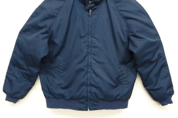 画像: 80'S EDDIE BAUER "ALL PURPOSE" 黒タグ グースダウン ダウンジャケット ネイビー (VINTAGE)