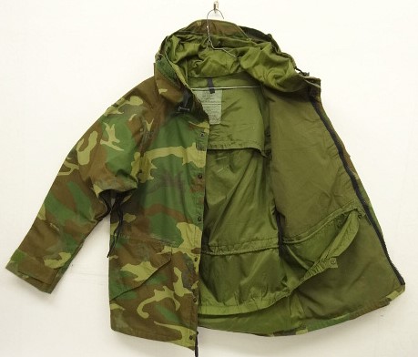 画像3: 90'S アメリカ軍 US ARMY ECWCS "GEN1初期モデル" GORE-TEX パーカー ウッドランドカモ M-R (VINTAGE)