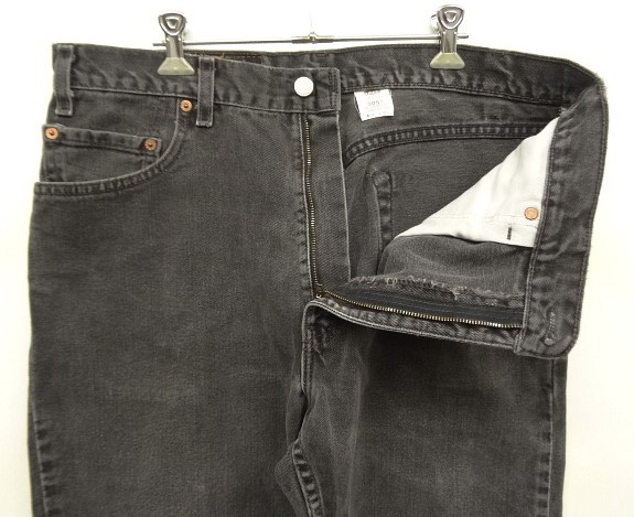 画像: 00'S LEVIS 505 デニム ブラック W36L30 USA製 (VINTAGE)