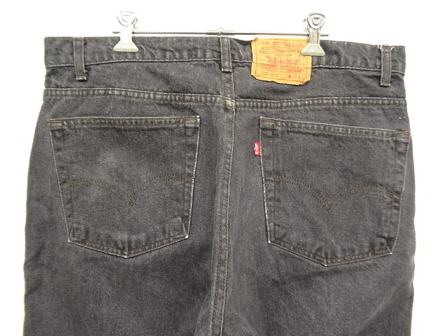 画像: 80'S LEVIS 505 デニム 先染めブラック W38L32 USA製 (VINTAGE)