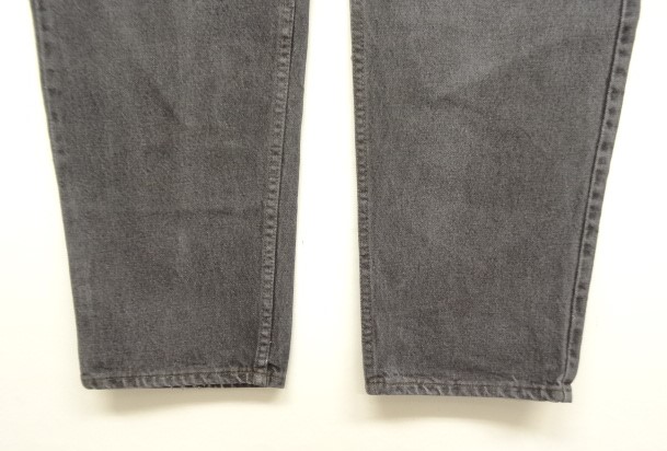 画像: 80'S LEVIS 505 デニム 先染めブラック W38L32 USA製 (VINTAGE)