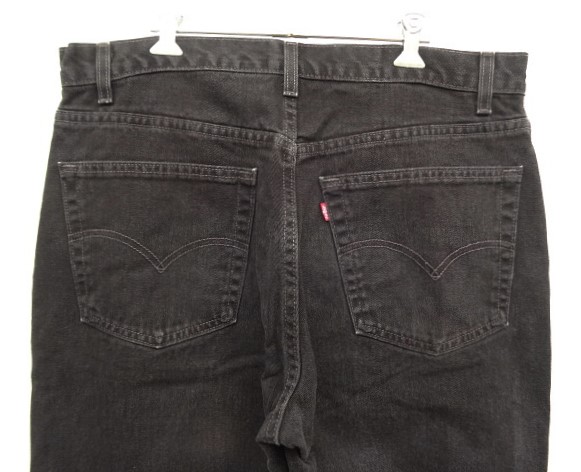 画像: 00'S LEVIS 505 デニム ブラック W38L30 USA製 (VINTAGE)