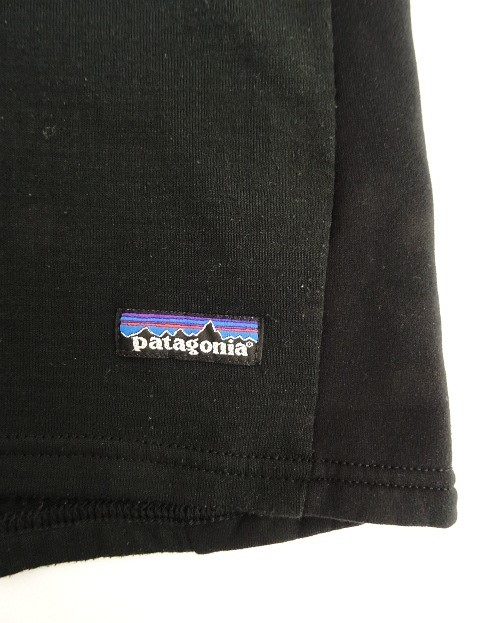 画像: 00'S PATAGONIA 裾ロゴ レギュレーター R1 ハーフジップベスト ブラック USA製 (VINTAGE)