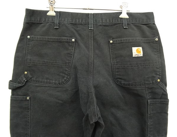 画像: CARHARTT ダブルニー ダック ペインターパンツ ブラック W36L30 メキシコ製 (VINTAGE)