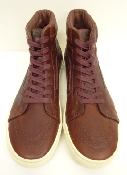 画像: VANS VAULT "HORWEEN LEATHER" SK8-HI LX ホーウィン社製レザー スニーカー ティンバー (DEADSTOCK)