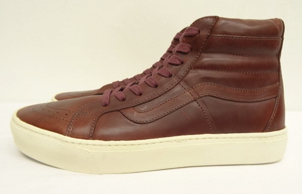 画像2: VANS VAULT "HORWEEN LEATHER" SK8-HI LX ホーウィン社製レザー スニーカー ティンバー (DEADSTOCK)