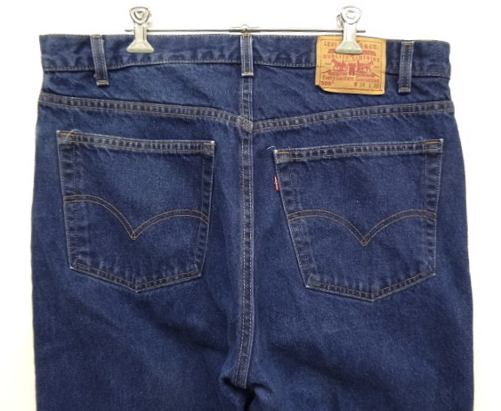 画像: 00'S LEVIS 505 デニム インディゴ W38L30 USA製 (VINTAGE)