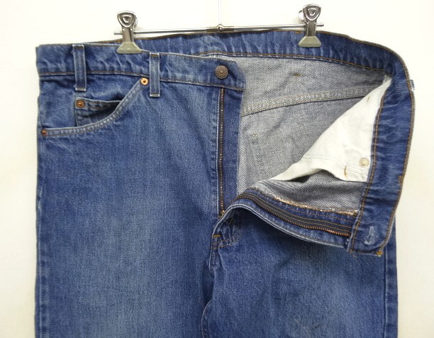 画像: 80'S LEVIS 505 デニム インディゴ W38L29 USA製 (VINTAGE)