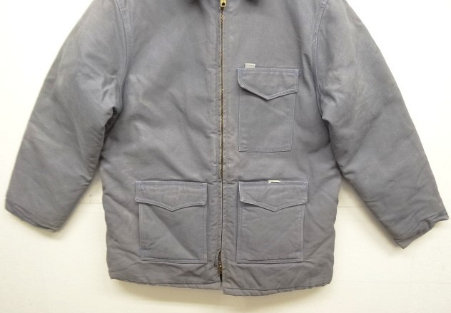 画像: 80'S CARHARTT  裏地キルティング ダックジャケット グレー USA製 (VINTAGE)