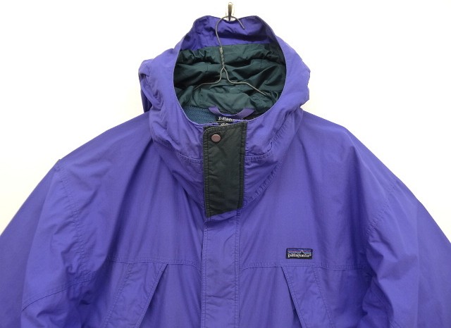 画像: 90'S PATAGONIA 旧タグ "GUIDE SHELL JACKET" ナイロン シェルジャケット ライトパープル/チャコール (VINTAGE)