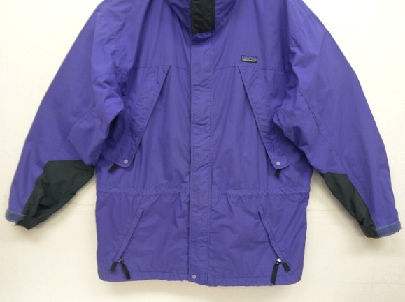 画像: 90'S PATAGONIA 旧タグ "GUIDE SHELL JACKET" ナイロン シェルジャケット ライトパープル/チャコール (VINTAGE)